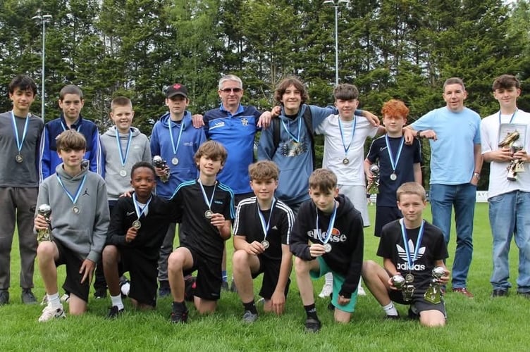 Crediton Youth U13’s.
