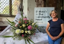 Morchard Bishop Flower Festival charms with fairy tales theme