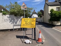 Crediton road closure coming up