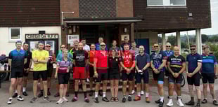 Jack Yeandle's cycle raises £6,500 for BHF