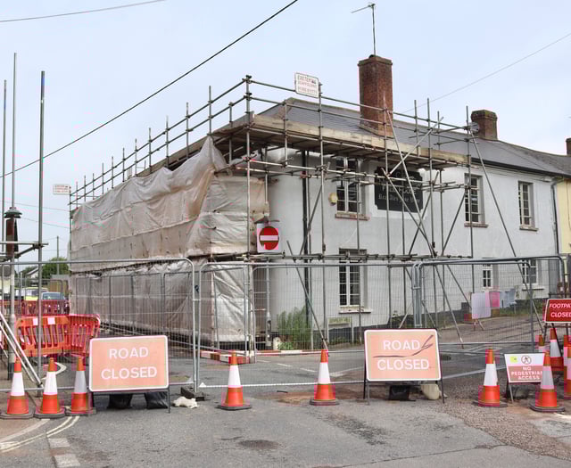 Copplestone pub demolition on hold
