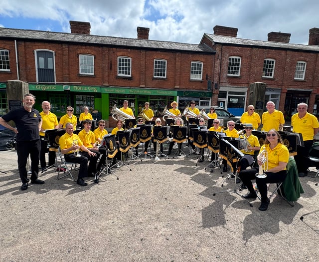 Crediton Town Band's Evening in the Square