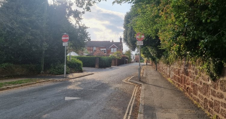 Wonford Road Bus Gate in Exeter.