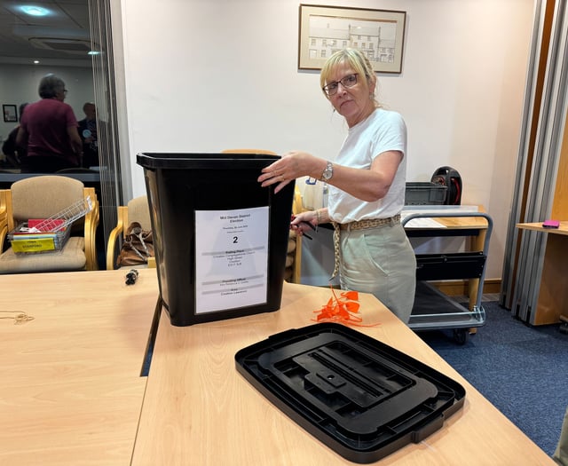 Crediton Election results expected soon
