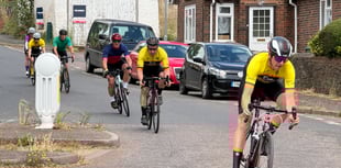 Look out for 1,000 cyclists on Crediton area roads today