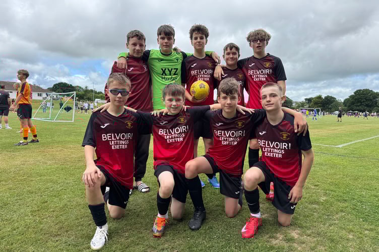 Tedburn St Mary U13’s.  AQ 5192
