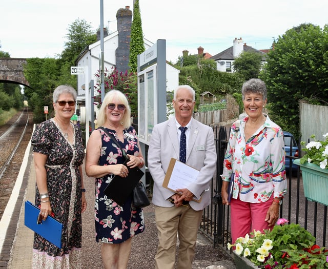 Newton St Cyres’ South West in Bloom debut