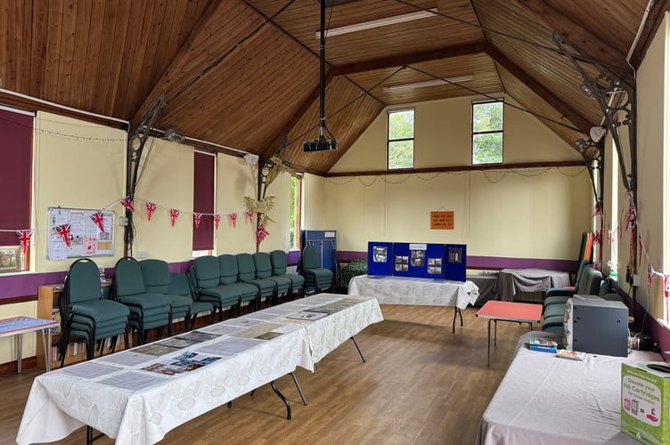 The School Room which can be hired for events at Bow Congregational Church.  AQ 4976
