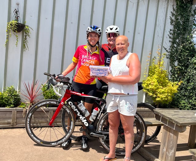 Local duo's charity cycle challenge