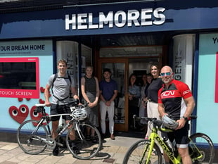 Will and George's cycle challenge raises £1,000
