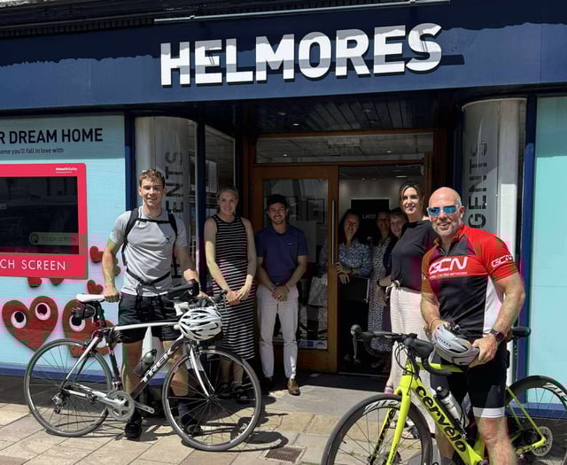 Will and George's cycle challenge raises £1,000
