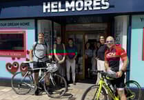 Will and George's cycle challenge raises £1,000