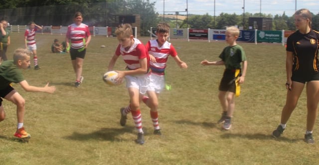 200 took part in school rugby festival
