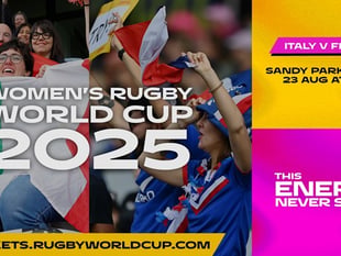 Get your World Cup tickets for France v Italy at Sandy Park now
