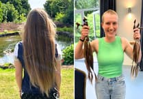 QE alumna shaves head for cancer charities