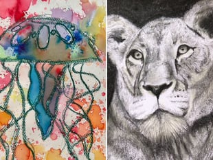 Local children impress in latest Kick Start Art challenge