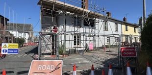 CCTV installed as delayed Copplestone pub demolition to resume