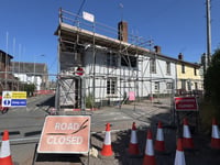 CCTV installed as delayed Copplestone pub demolition to resume