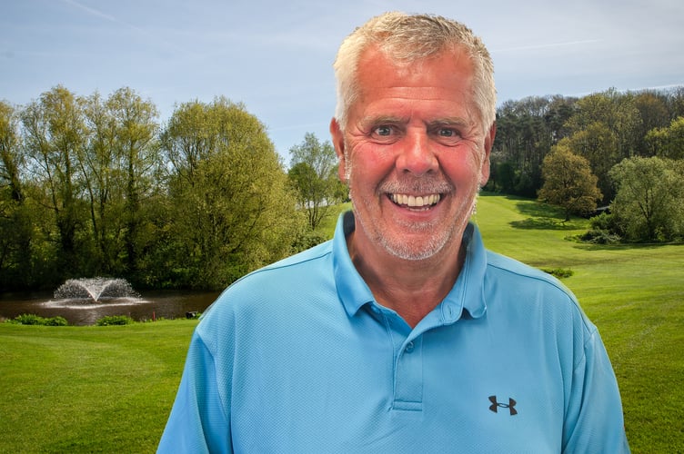 Nick Taylor, winner of Saturday’s competition, the Presidents Prize at Downes Crediton.