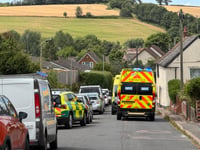 Road in Crediton closed due to medical incident
