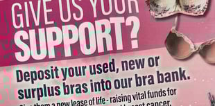Lions Club asking for support with a bra donation
