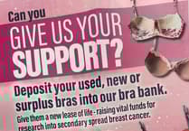 Lions Club asking for support with a bra donation