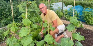Richard is overall Crediton allotment winner
