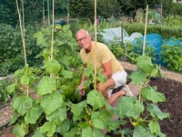 Richard is overall Crediton allotment winner
