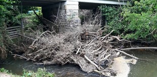 Letter: When will debris be cleared from bridge at Gunstone?
