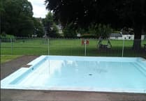Crediton children’s paddling pool temporarily out of action