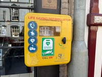 Can you help locate the missing Crediton defibrillator?
