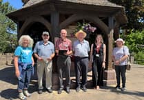 SW in Bloom judges visited Crediton