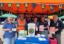 Crediton Lions collected bras, specs and batteries