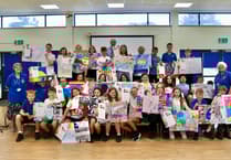 Local kids showcase art in Crediton Lions competition