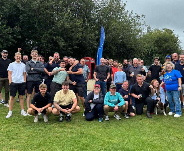 Matt’s golf day and quiz at Chulmleigh raised £2,229 for FORCE
