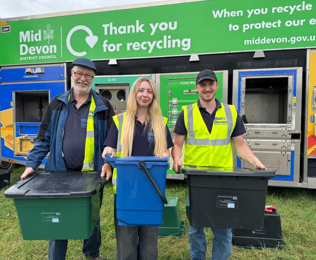 Mid Devon achieves new record waste and recycling performance