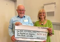 Crediton Society CODS support local charity ahead of exciting year to come
