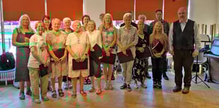 The Crediton Singers celebratory musical and social evening
