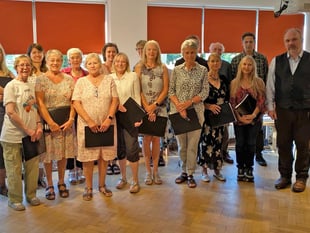 The Crediton Singers celebratory musical and social evening
