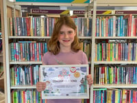 Esme reads 50 books in library challenge