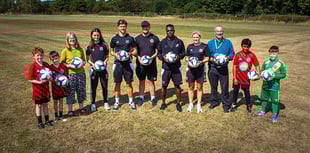 Young players try out new Bromhams Farm pitches
