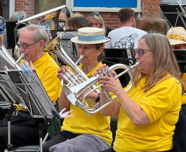 Don’t miss Crediton Town Band Concert
