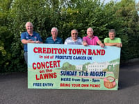 Don’t miss Crediton Town Band Free Concert at Downes
