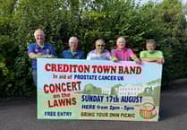 Don’t miss Crediton Town Band Free Concert at Downes