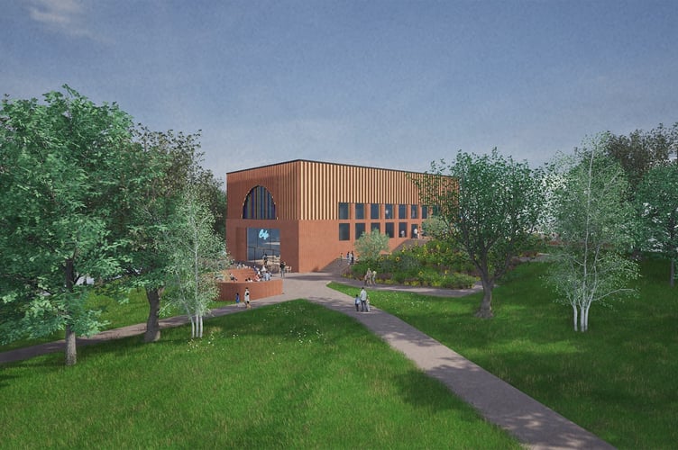 A computer generated image of what The Park House could look like.
