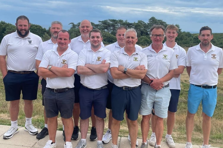 Downes Crediton Palairet Team fresh from their match v Churston GC.
