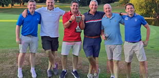 Football met Golf at Downes Crediton Golf Club 
