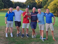 Football met Golf at Downes Crediton Golf Club 
