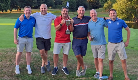 Football met Golf at Downes Crediton Golf Club 
