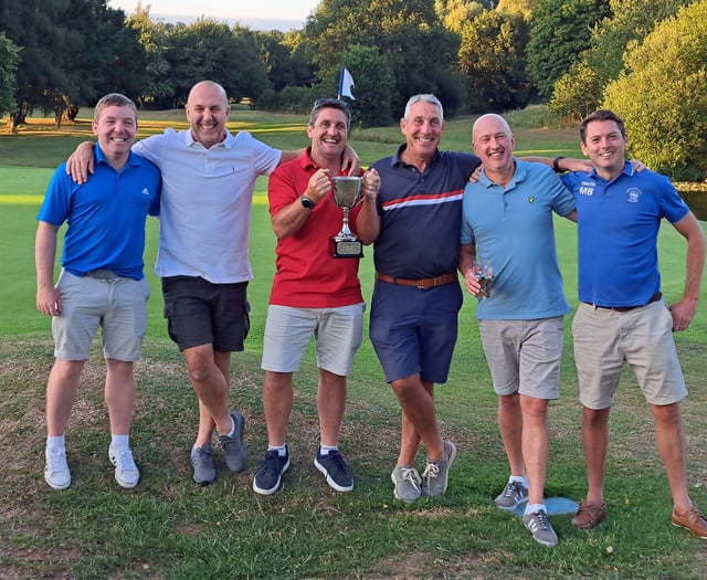 Football met Golf at Downes Crediton Golf Club 
